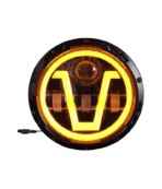 RE BULLET EXCLUCIVE 7INCH V-TYPE LED HEADLIGHT