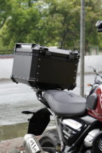 Top box (lgp aluminium top box) (black) (55L)