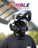 SBA-20 Bumble Glossy Black (Helmet with bluetooth device) - Image 2
