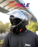 SBA-20 Bumble Glossy Black (Helmet with bluetooth device) - Image 4