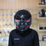 SBA-20 Bumble Glossy Black (Helmet with bluetooth device)