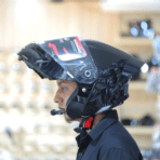SBA-20 Bumble Glossy Black (Helmet with bluetooth device) - Image 2