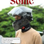 Vega Sonic Glossy Black Helmet
