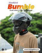 Steelbird Bumble Helmet ( Dual visor & Flip Helmet )