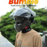 Steelbird Bumble Helmet ( Dual visor & Flip Helmet )