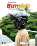 Steelbird Bumble Helmet ( Dual visor & Flip Helmet ) - Image 5