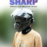 Steelbird Sharp Helmet ( Helmet with bluetooth device )