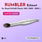 Rumbler Exhaust for Royal Enfield Classic 350 ( RED ROOSTER )
