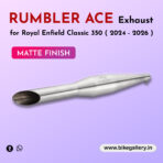 Rumbler Ace Exhaust for Royal Enfield Classic 350 ( RED ROOSTER )