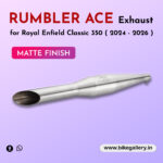 Rumbler Ace Exhaust for Royal Enfield Classic 350 ( RED ROOSTER )