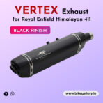Vertex Exhaust for Royal Enfield Himalayan 411 ( RED ROOSTER )