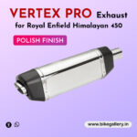 Vertex Pro Exhaust For Royal Enfield Himalayan 450 ( RED ROOSTER )
