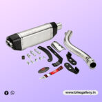 Vertex Pro Exhaust For Royal Enfield Himalayan 450 ( RED ROOSTER ) - Image 2
