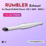 Rumbler Exhaust for Royal Enfield Classic 350 ( RED ROOSTER )