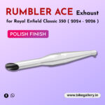 Rumbler Ace Exhaust for Royal Enfield Classic 350 ( RED ROOSTER )