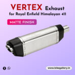 Vertex Exhaust for Royal Enfield Himalayan 411 ( RED ROOSTER )