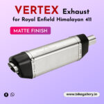 Vertex Exhaust for Royal Enfield Himalayan 411 ( RED ROOSTER )