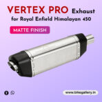 Vertex Pro Exhaust For Royal Enfield Himalayan 450 ( RED ROOSTER )