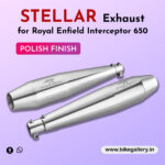 Stellar Exhaust for Royal Enfield Interceptor 650 ( RED ROOSTER )