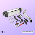 Vertex Pro Exhaust For Royal Enfield Himalayan 450 ( RED ROOSTER ) - Image 2