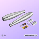 Stellar Exhaust for Royal Enfield Interceptor 650 ( RED ROOSTER ) - Image 2