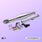 Rumbler Ace Exhaust for Royal Enfield Meteor 350 ( RED ROOSTER ) - Image 2