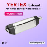 Vertex Exhaust for Royal Enfield Himalayan 411 ( RED ROOSTER )