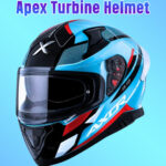 Apex Turbine Helmet ( Hex Blue Red )