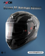 Street DC Batman Helmet ( Anthracite Black )