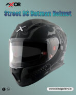 Street DC Batman Helmet ( Dull Anthracite Black )