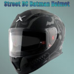 Street DC Batman Helmet ( Dull Anthracite Black )