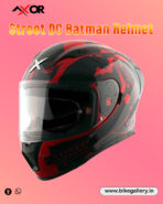 Street DC Batman Helmet ( Red Black )