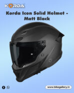 Korda Icon Solid Helmet - Matt Black