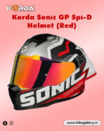 Korda Sonic GP Spi-D Helmet (Red)