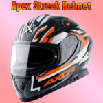 Apex Streak Helmet ( BLACK ORANGE )
