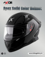 Apex Solid Color Helmet ( BLACK )