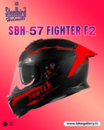 SBH-57 FIGHTER F2 ( BLACK WITH RED )