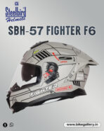 SBH-57 FIGHTER F6 ( SILVER WITH BLACK )