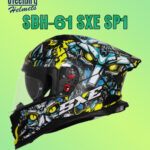 SBH-61 SXE SP1 ( BLACK WITH NEON )
