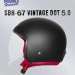SBH-67 VINTAGE DOT 5.O GLOSSY BLACK