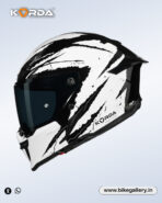 Korda Icon Fallout Helmet - Gloss White - Image 3