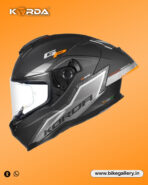 Korda Sonic Rapide Helmet - Matt Black Orange - Image 3