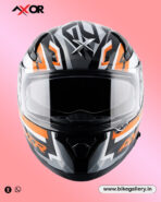 Apex Streak Helmet ( BLACK ORANGE ) - Image 3