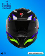 SBH-57 FIGHTER F7 ( BLACK WITH BLUE ) - Image 2