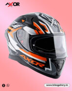 Apex Streak Helmet ( BLACK ORANGE ) - Image 4
