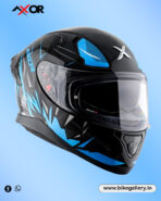 Apex Hunter Helmet ( BLACK NEON BLUE ) - Image 4