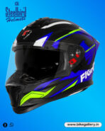 SBH-57 FIGHTER F7 ( BLACK WITH BLUE ) - Image 3