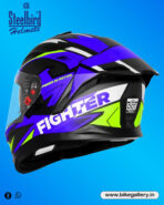 SBH-57 FIGHTER F7 ( BLACK WITH BLUE ) - Image 4