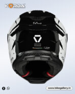 Korda Icon Fallout Helmet - Gloss White - Image 6