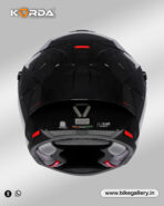 Korda Sonic GP Solid Helmet - Gloss Black - Image 6